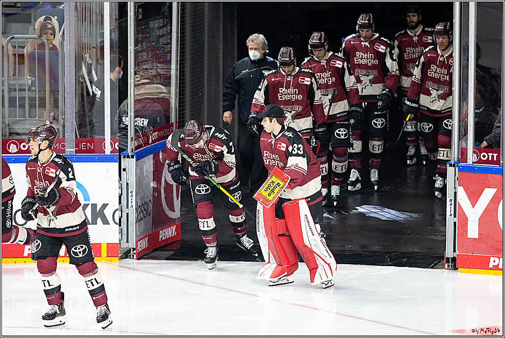 PENNY DEL;  Koelner Haie - Iserlohn Roosters; Koeln, 02.03.2021